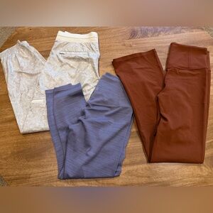 Athleta leggings size medium bundle